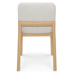 Mikkel Dining Chair - White Oak and Santolina Gray