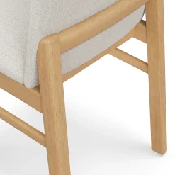Mikkel Dining Chair - White Oak and Santolina Gray