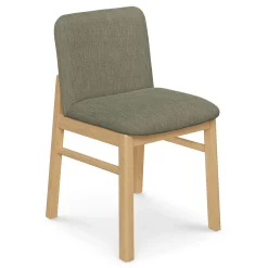 Mikkel Dining Chair - White Oak and Algonquin Green