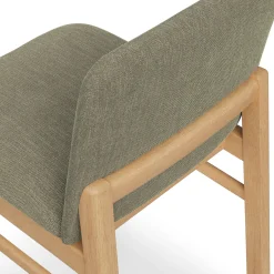 Mikkel Dining Chair - White Oak and Algonquin Green