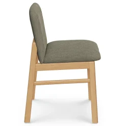 Mikkel Dining Chair - White Oak and Algonquin Green