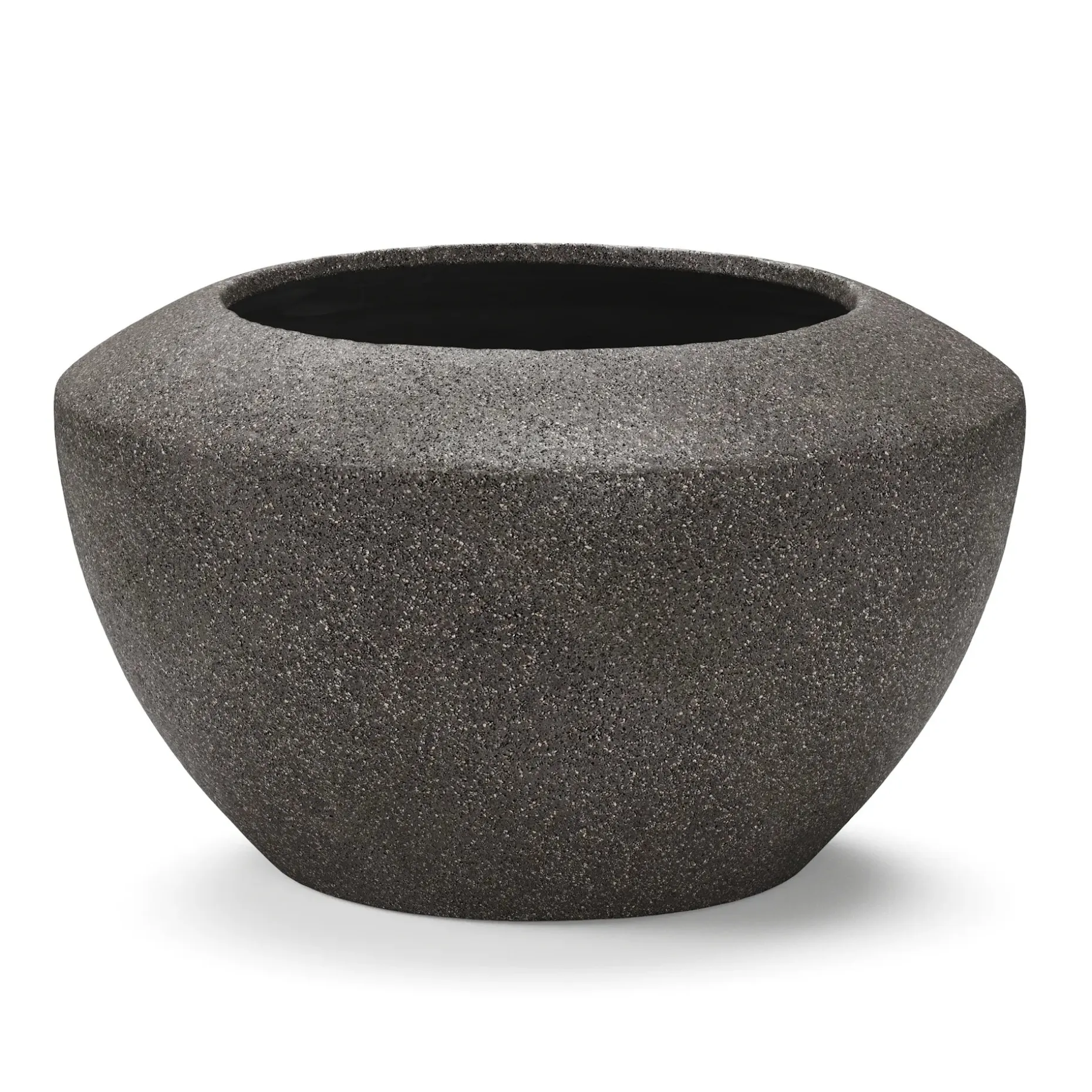 Mithra Small Indoor/Outdoor Planter - Charcoal