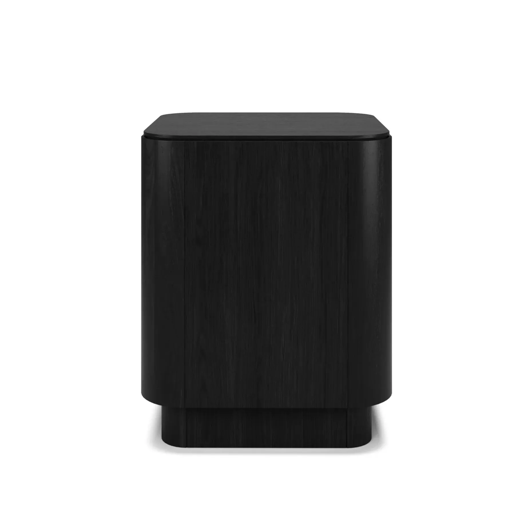Moa Storage Side Table - Black