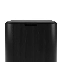Moa Storage Side Table - Black