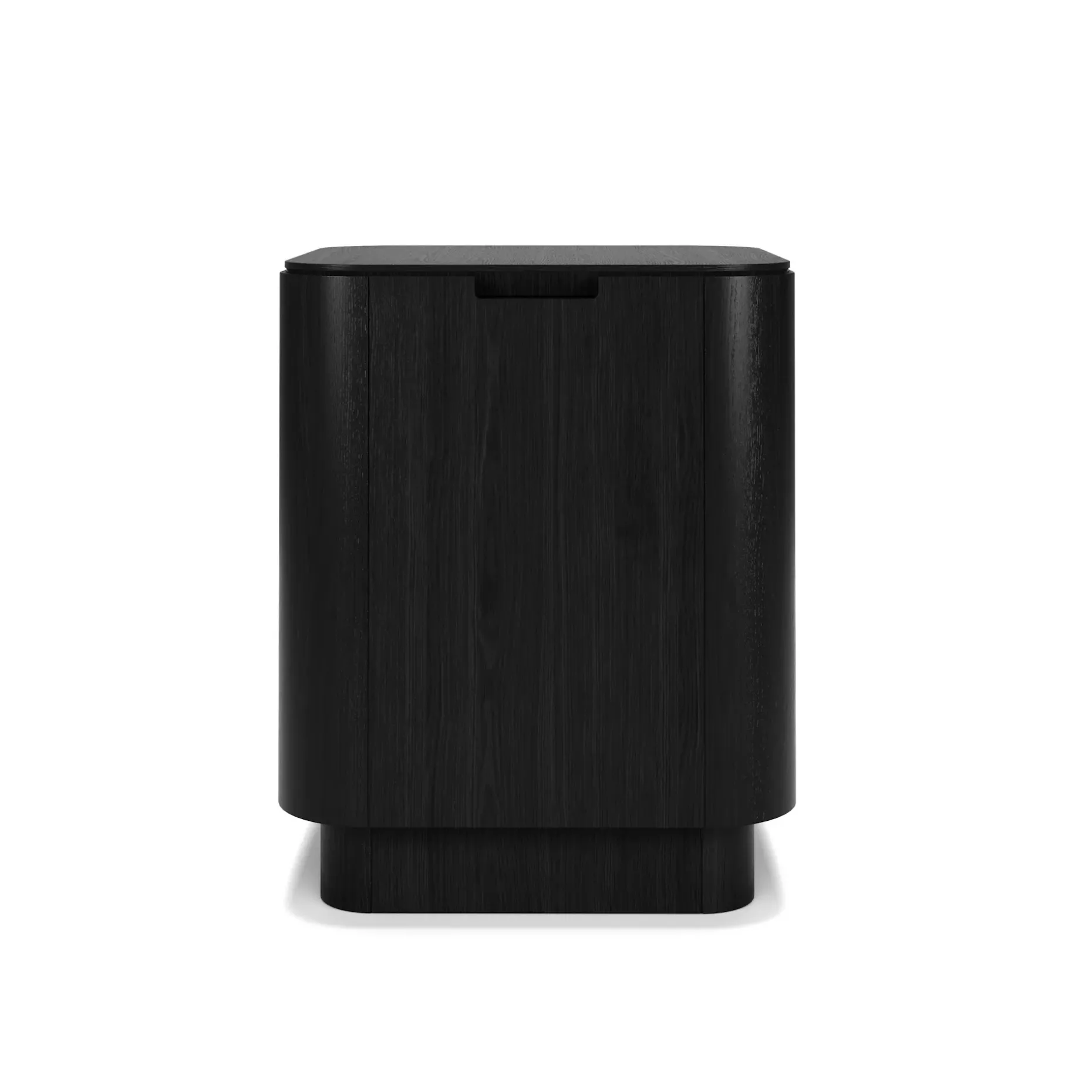 Moa Storage Side Table - Black