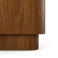 Moa Storage Side Table - Walnut