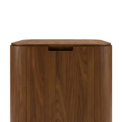 Moa Storage Side Table - Walnut