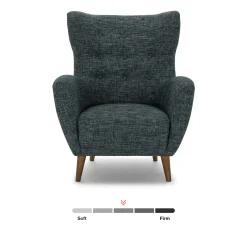 Mod 35" Lounge Chair - Blue Berry