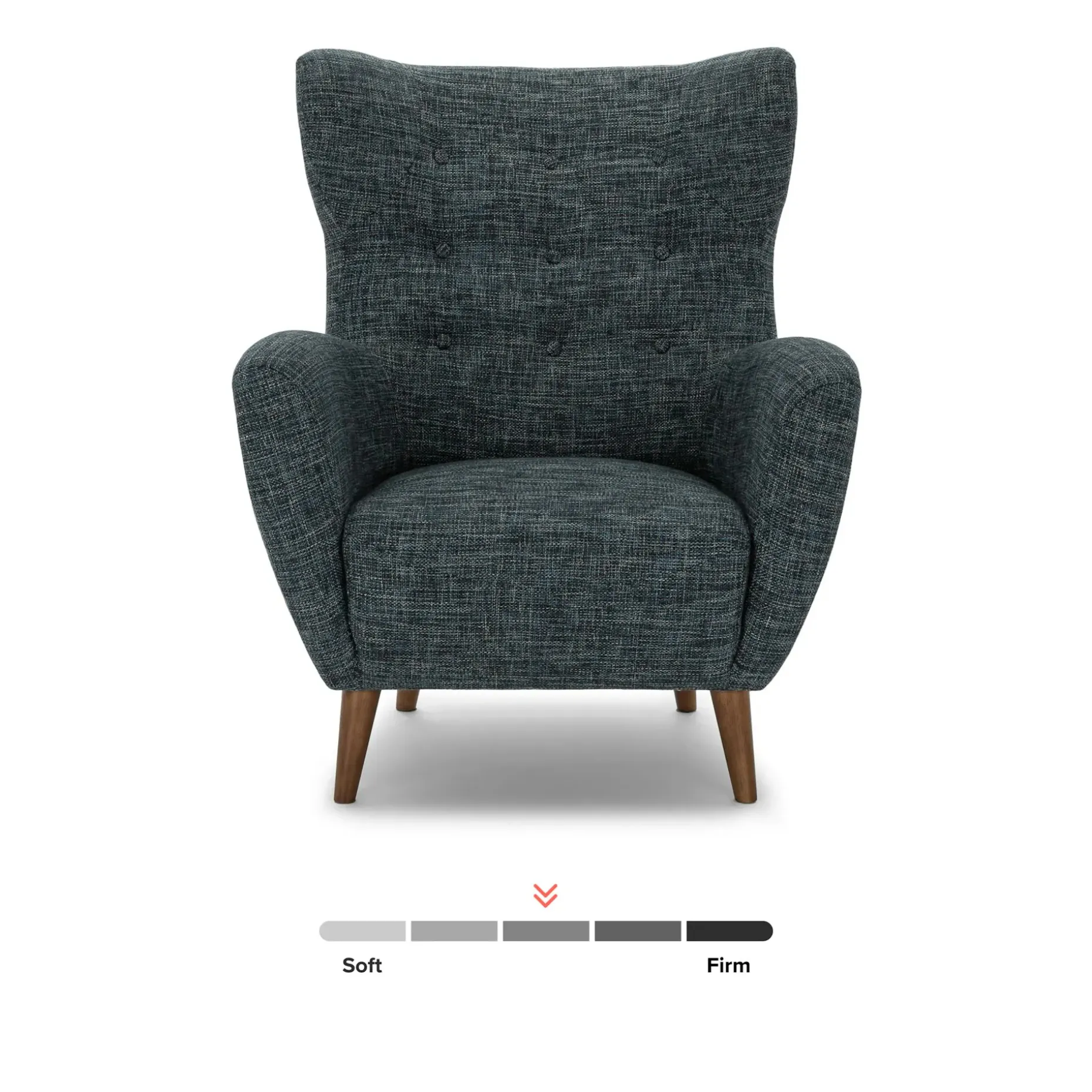 Mod 35" Lounge Chair - Blue Berry