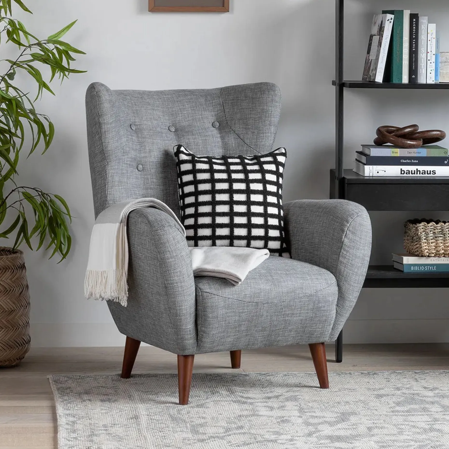 Mod 35" Lounge Chair - Jay Gray