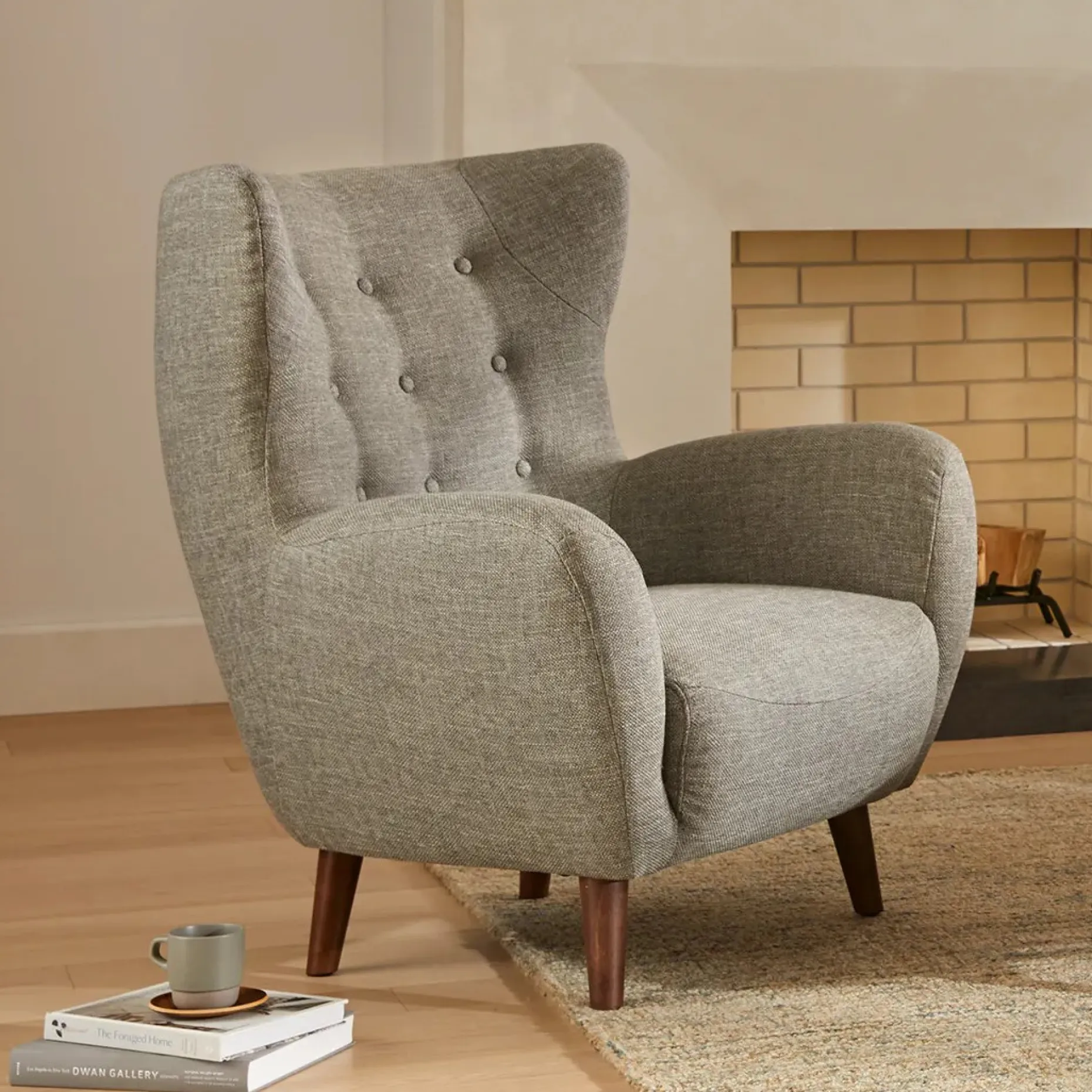 Mod 35" Lounge Chair - Jay Gray