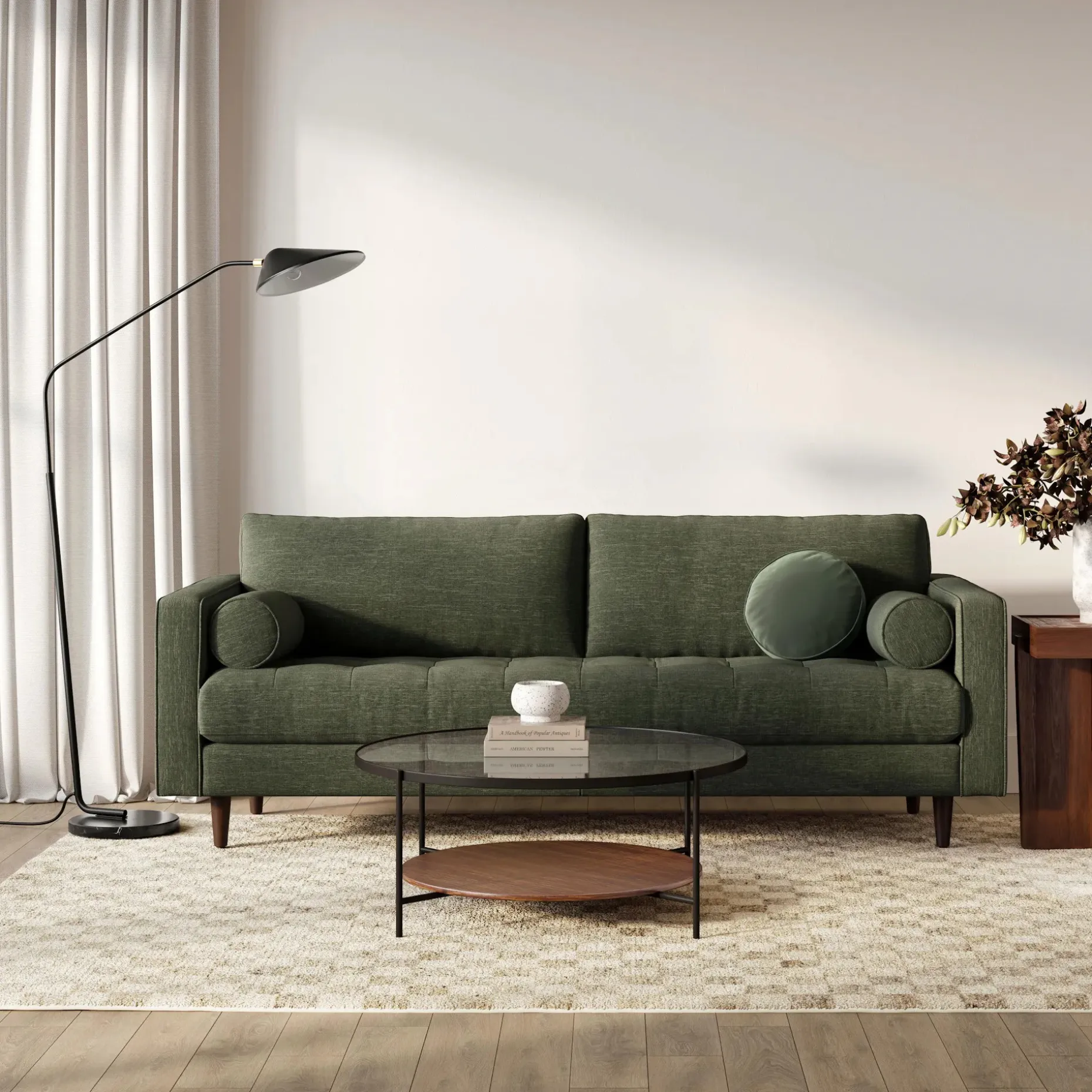 Monroe Floor Lamp - Black