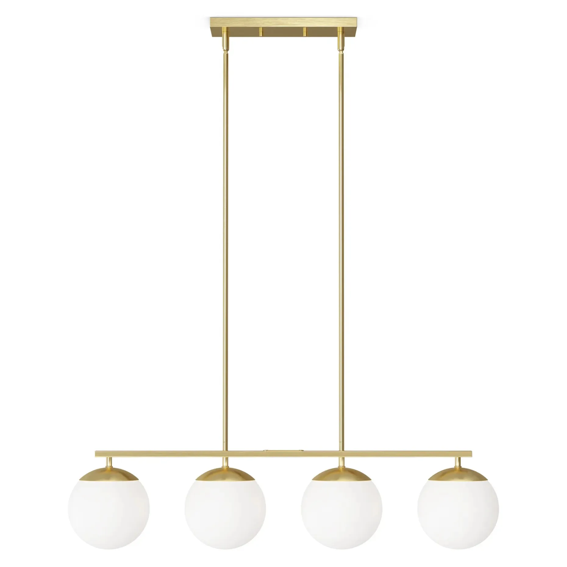 Moon Chandelier - Gold