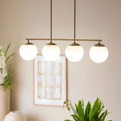 Moon Chandelier - Gold