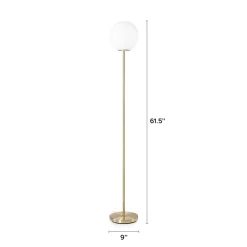Moon Floor Lamp - Gold