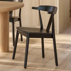 Morton Dining Chair - Black