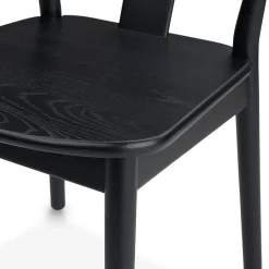 Morton Dining Chair - Black