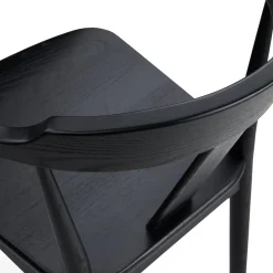 Morton Dining Chair - Black