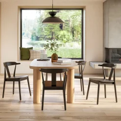 Morton Dining Chair - Black