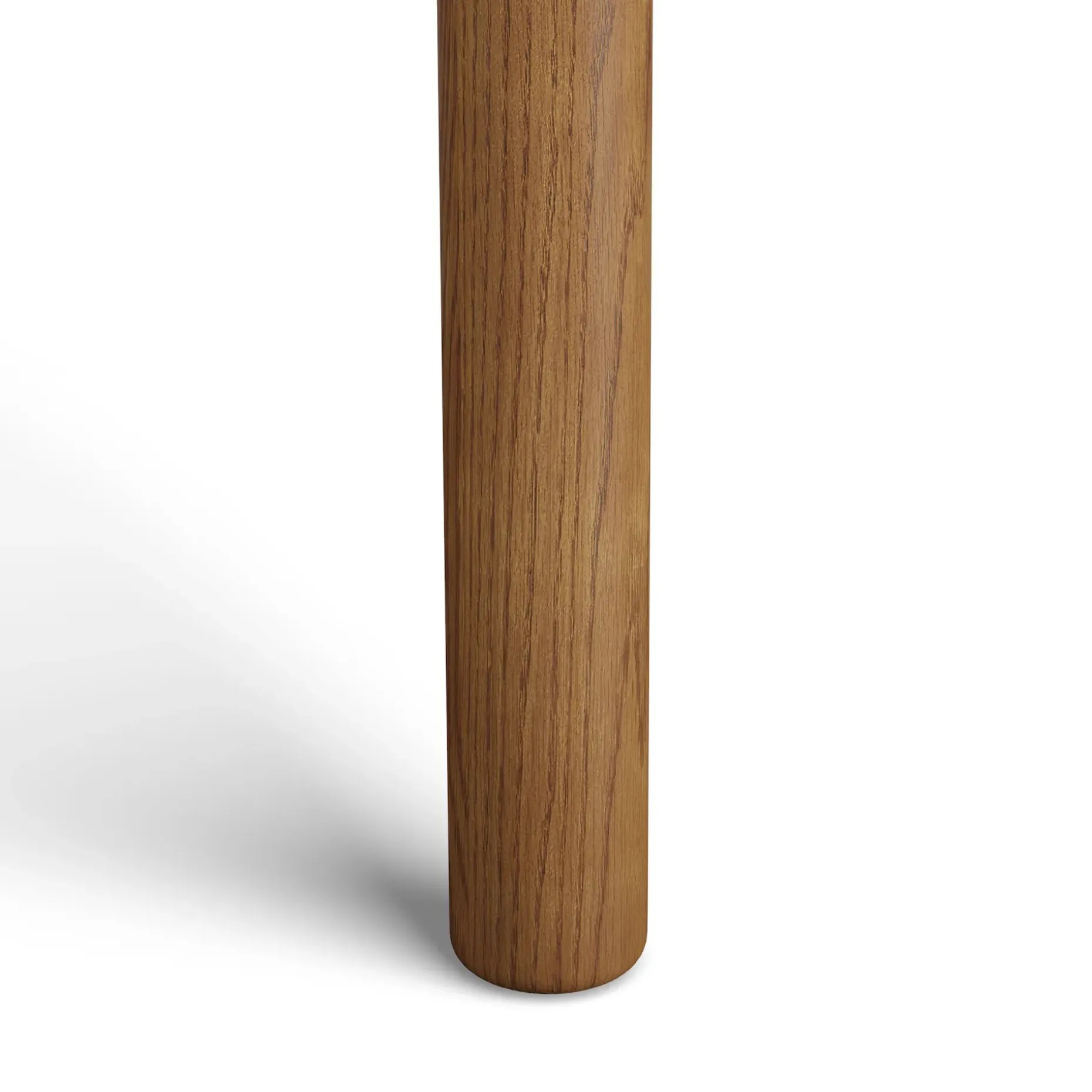 Munk Velvet Dining Chair - Smoked Oak and Hale Fir Green