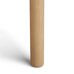 Munk Velvet Dining Chair - White Oak and Hale Earth