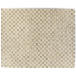 Murray 8 x 10 Wool Rug - Checkered Gray