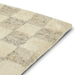 Murray 8 x 10 Wool Rug - Checkered Gray