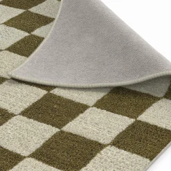 Murray 8 x 10 Wool Rug - Checkered Green