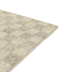 Murray 5 x 8 Wool Rug - Checkered Gray