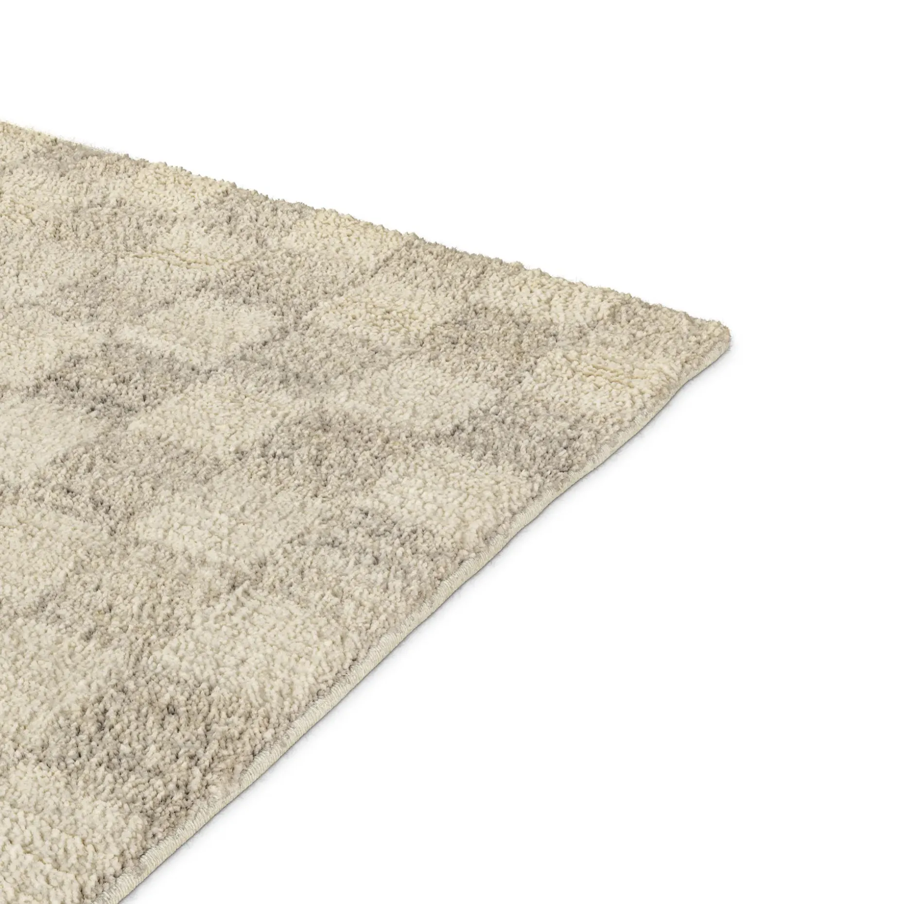Murray 5 x 8 Wool Rug - Checkered Gray