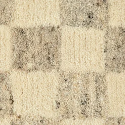 Murray 9 x 12 Wool Rug - Checkered Gray