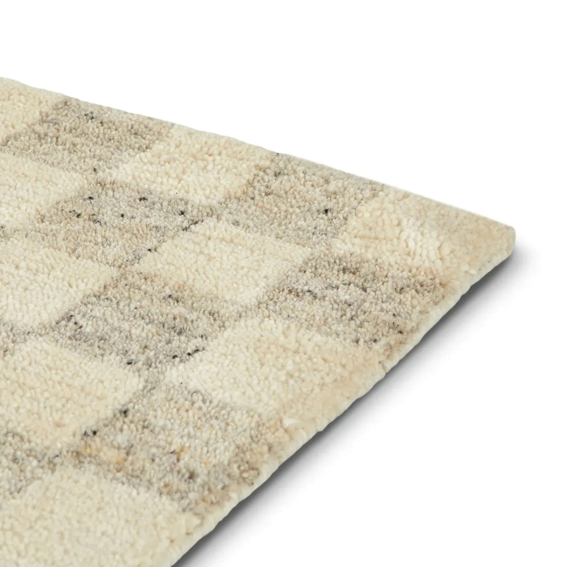 Murray 9 x 12 Wool Rug - Checkered Gray