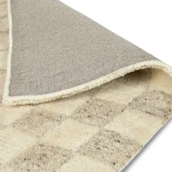 Murray 9 x 12 Wool Rug - Checkered Gray