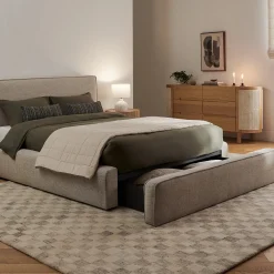 Murray 9 x 12 Wool Rug - Checkered Gray