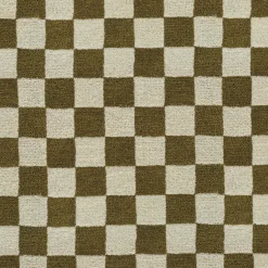 Murray 9 x 12 Wool Rug - Checkered Green