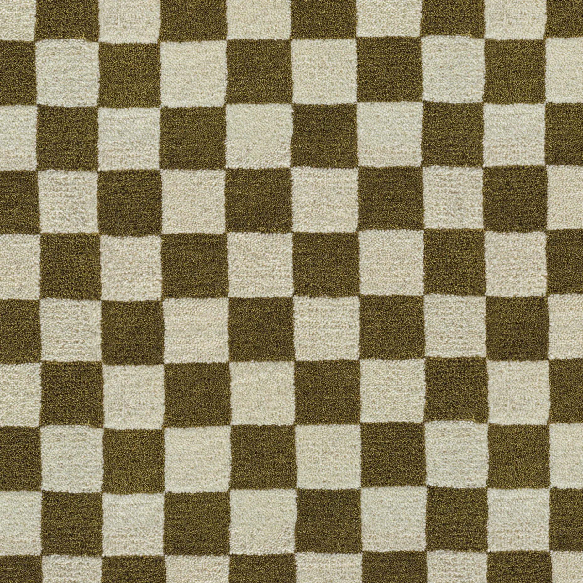 Murray 9 x 12 Wool Rug - Checkered Green