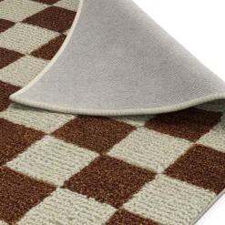 Murray 8 x 10 Wool Rug - Checkered Rust