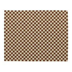 Murray 8 x 10 Wool Rug - Checkered Rust