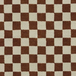 Murray 8 x 10 Wool Rug - Checkered Rust