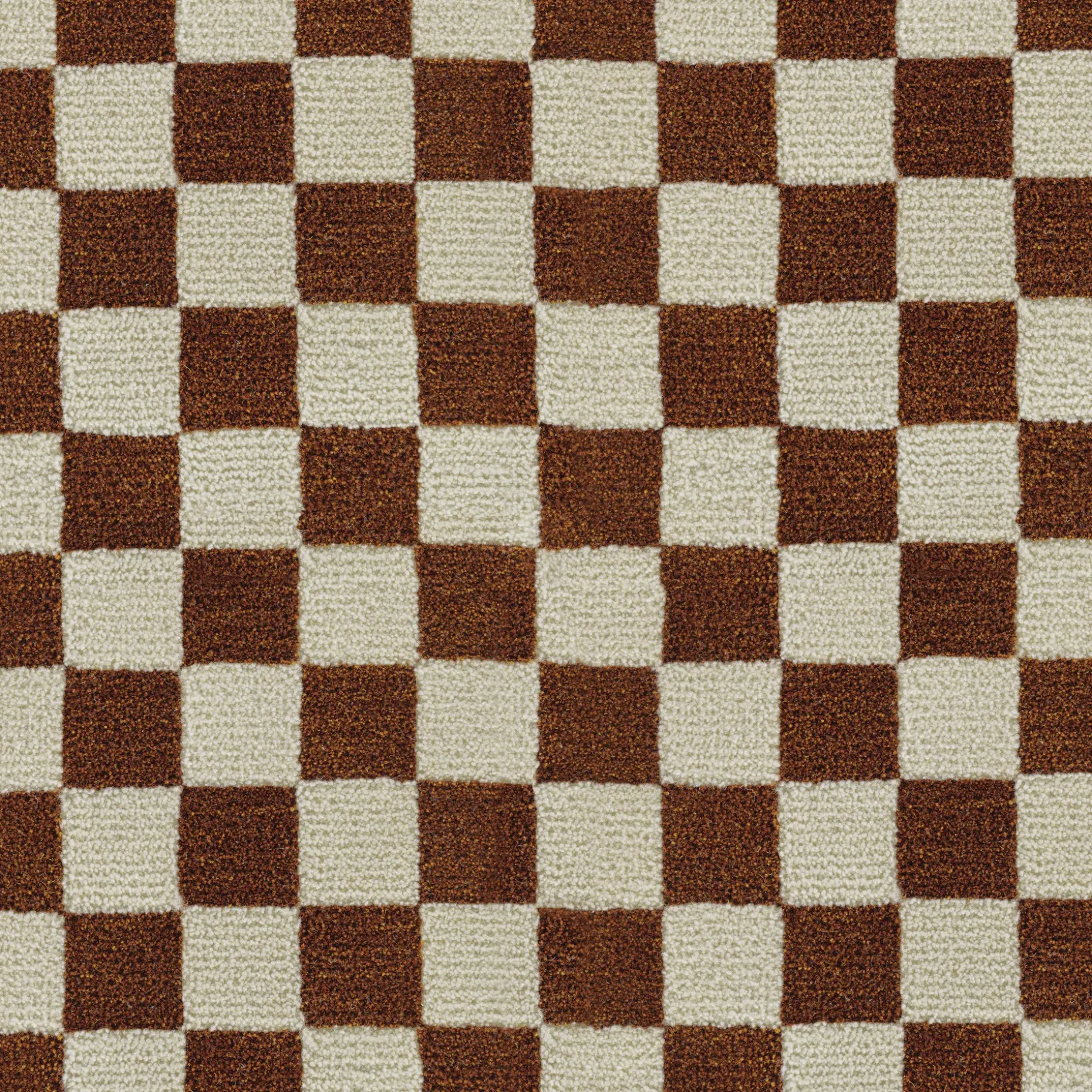 Murray 9 x 12 Wool Rug - Checkered Rust