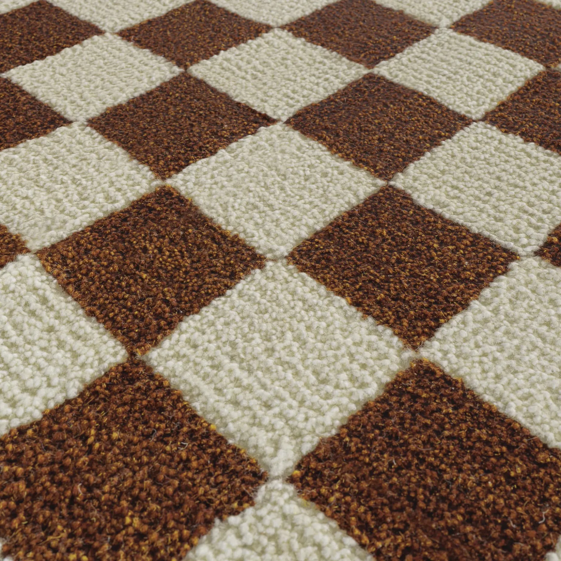 Murray 9 x 12 Wool Rug - Checkered Rust