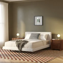 Murray 9 x 12 Wool Rug - Checkered Rust
