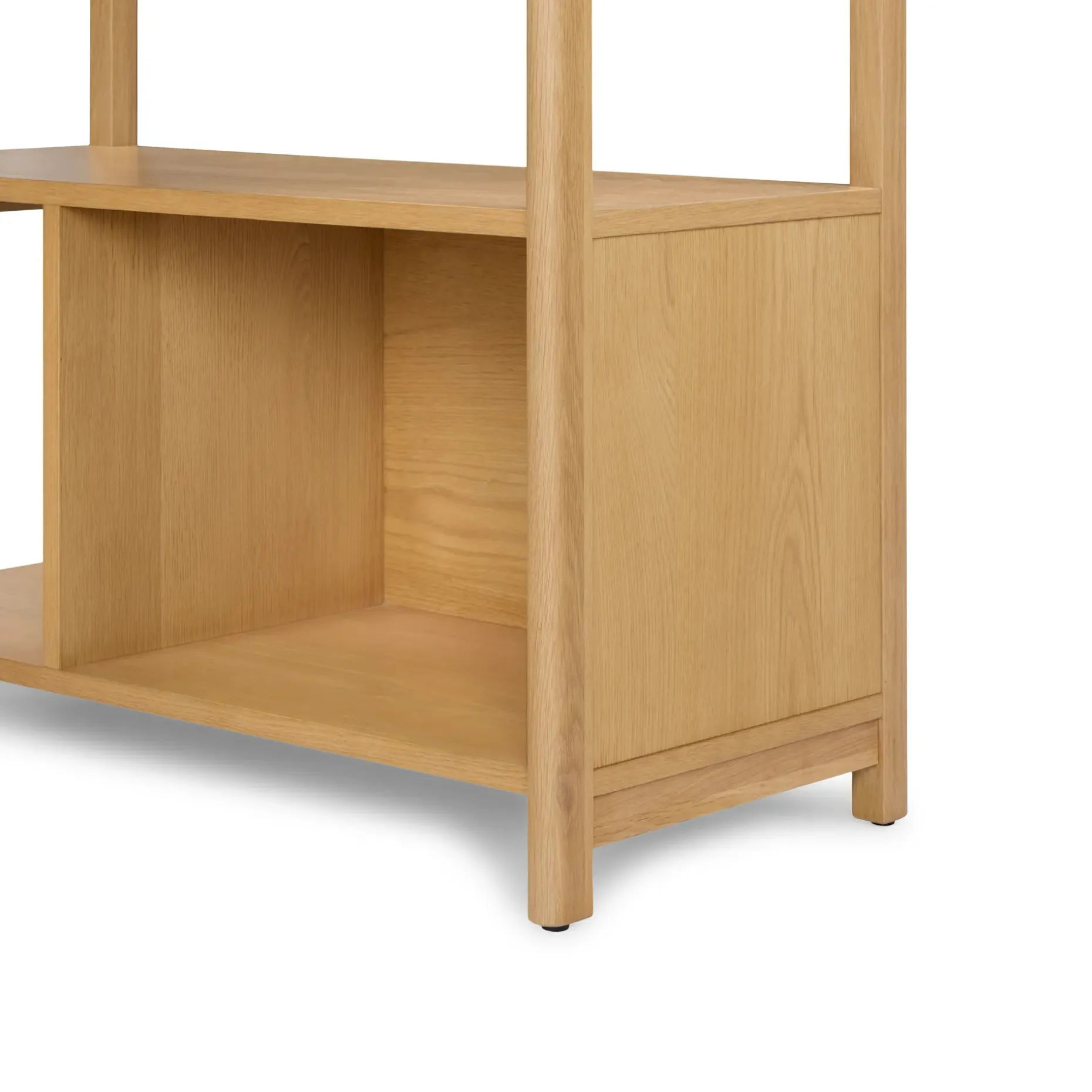 Mysen 34" Bookcase, Tall - Natural Oak