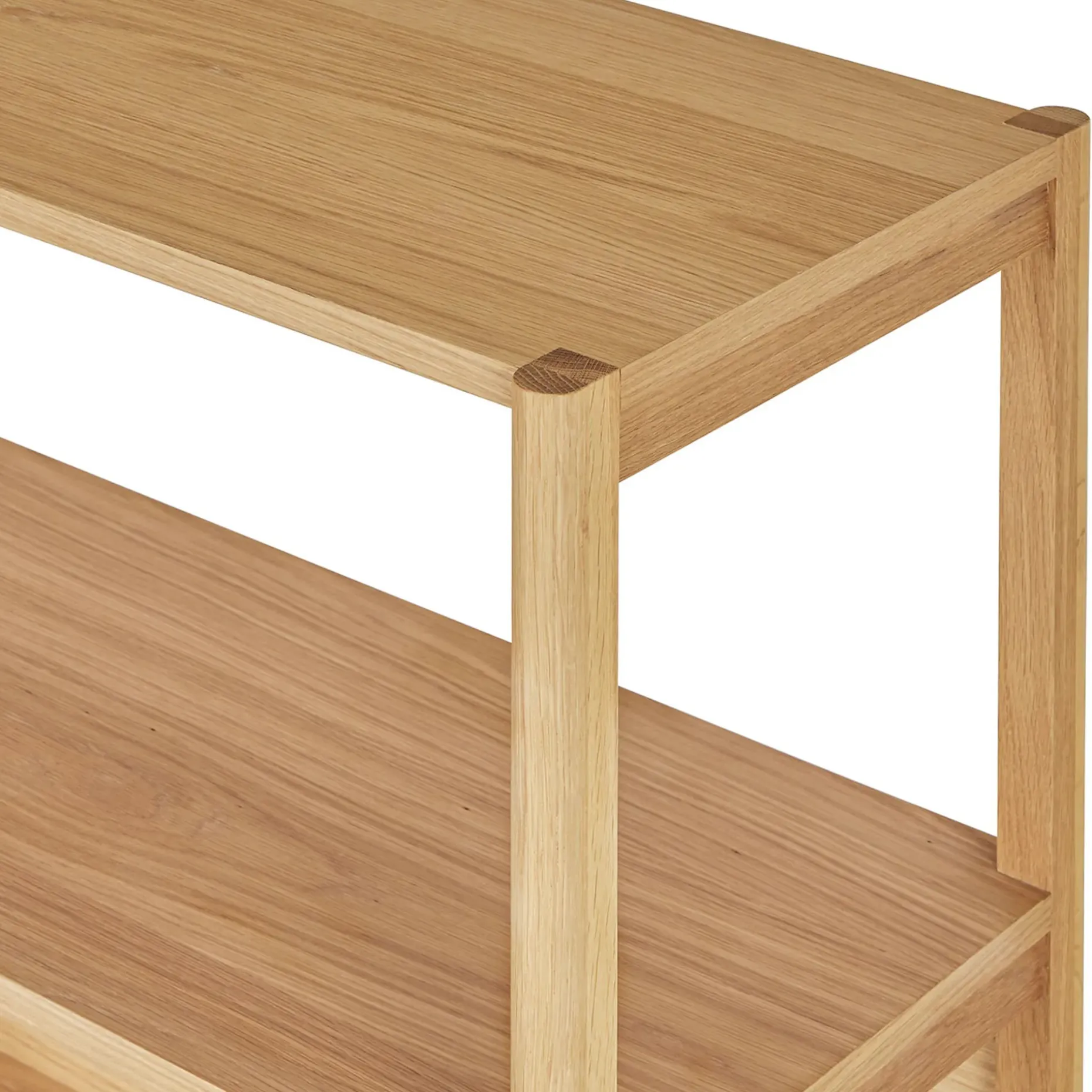 Mysen 64" Shelving Unit, Short - Natural Oak