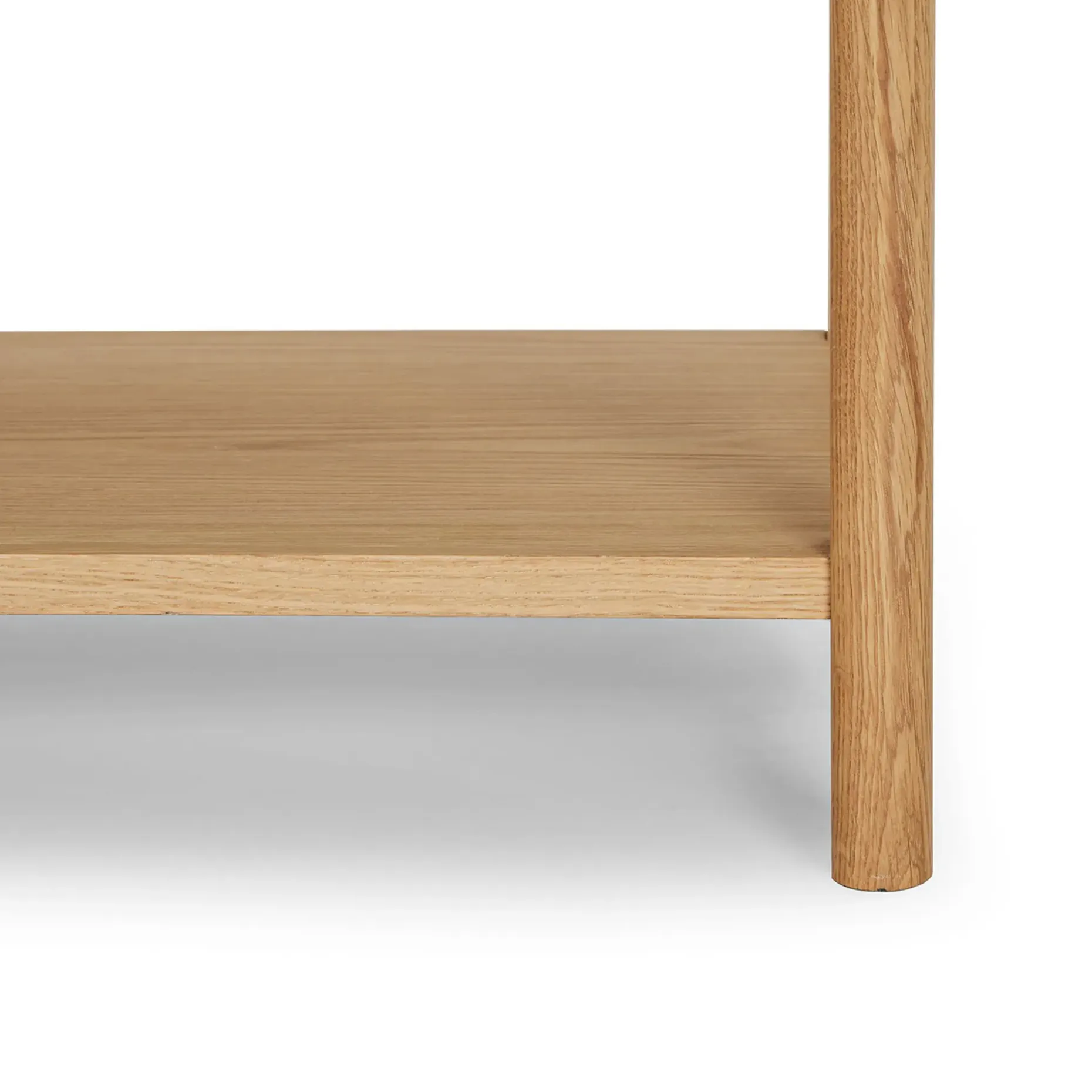 Mysen 64" Shelving Unit, Short - Natural Oak
