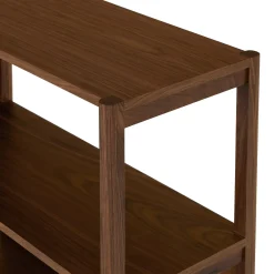Mysen 64" Shelving Unit, Short - Walnut
