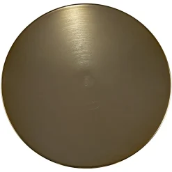 Narro Marble Side Table - Brass