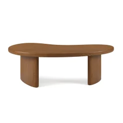 Neah 49" Coffee Table - Smoked Oak