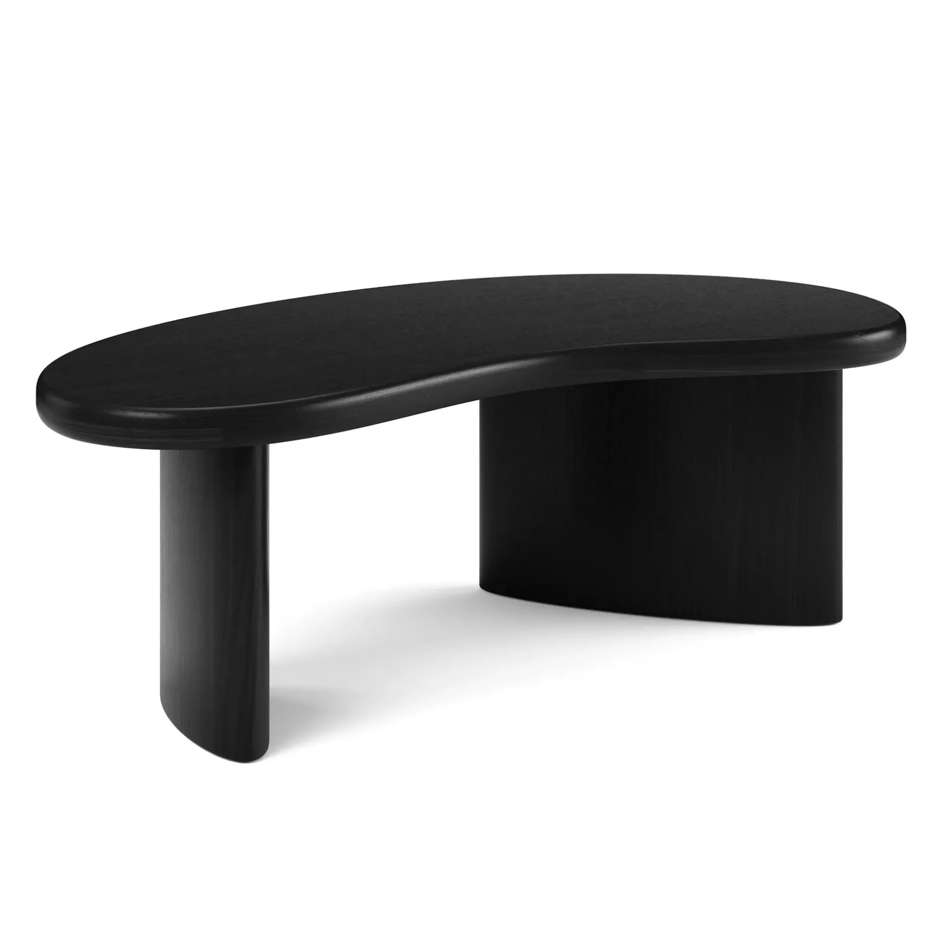Neah 49" Nesting Coffee Table Set - Black
