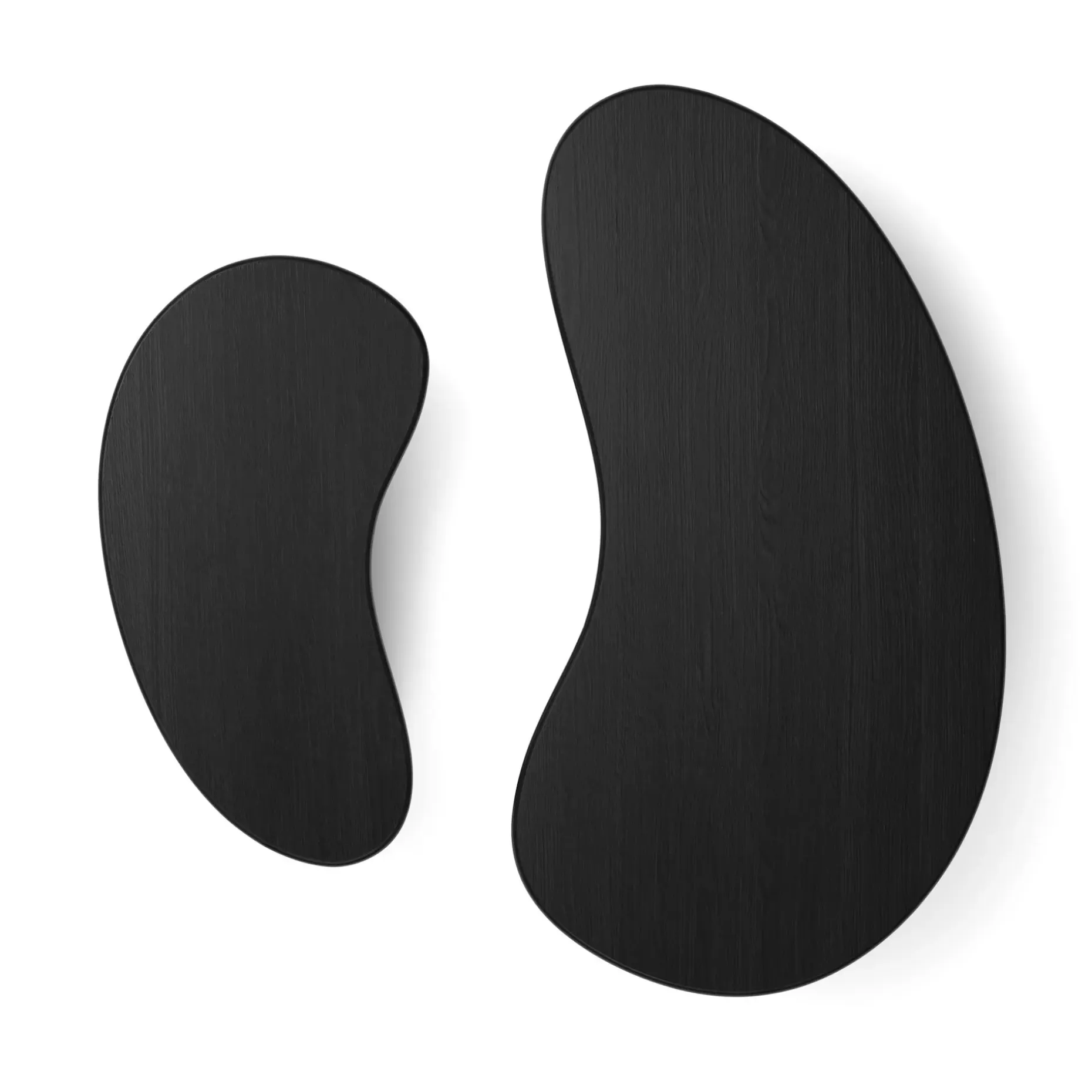 Neah 49" Nesting Coffee Table Set - Black